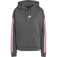 Adidas Essentials 3 Stripes Fleece Hoodie Gris S Femme
