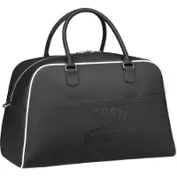 Lacoste sac de voyage sac à épaule Duffle Bag Abimes Farine noir