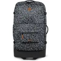Cabaia trolley sac à dos Soft Suitcase 2 Wheels Essentials Trolley 110L Amiens noir 80cm