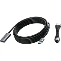 Vision 5 m Black USB 3.0 extension cable (5 m, USB 3.2 Gen 1)
