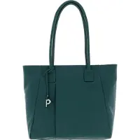 PICARD Cuir sac shopper sac à épaule Pure Shopper Smaragd vert foncé