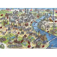 Gibsons London Monuments Puzzle 1000 pièces