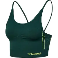 Hummel Soutien-gorge de sport 'MT ZONE' citron vert / sapin