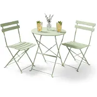 Akord Ensemble Mobilier De Balcon Orion Vert 42X35X42