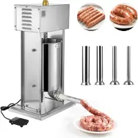 Vevor Poussoir à Saucisses Électrique 12 L