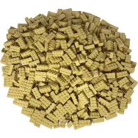 LEGO 2x4 briques Kiloware beige clair 1 kilo - 3001 NOUVEAU ! Quantité 458 briques - Chaque mélange est composé individuellement