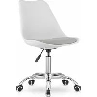 Leobert Chaise - - Alba - Blanc/Gris