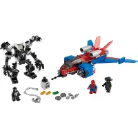 LEGO Marvel 76150 Spiderjet contre le robot de Venom