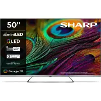 Sharp 50JP7265E Téléviseur QLED MiniLED 4K 50 pouces Harman Kardon Dolby Vision Atmos HDMI 2.1