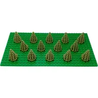 LEGO Petit arbre Sapin Epicéa Vert olive - 2435 NOUVEAU ! Quantité 5x