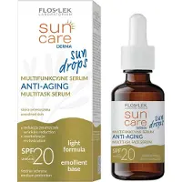 FLOSLEK Sun Care Derma Sun Drops Multifunctional Anti-Aging Face Serum SPF20 30ml