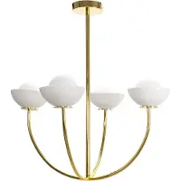 Toolight Lampe Suspendue APP1200-CP Gold