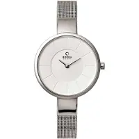 Obaku Montre Femme V149LXCIMC Bracelet Mesh en acier inoxydable