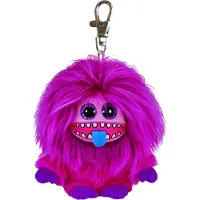 TY ZeeZee Clip - rose Frizzy, 8,5 cm