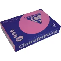Clairefontaine Fuchsia Papier couleur A4 160 g/m² (250 feuilles)
