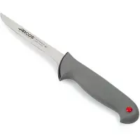 Arcos Couteau à désosser couleur - Prof 242000 en acier inoxydable Nitrum et mangue polypropylène ergonomique et lame de 13 cm, vitrine