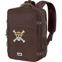 KARACTERMANIA Sac à dos One Piece avec motif tête de mort, 49 cm