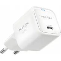 Innostyle Quick Charger Cube Usb-C 33W Usb Type C Gan Ii For Samsung Led