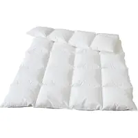 Traumina Plume Bio Couette d'hiver 135 x 200 cm Duvet