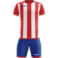 Zeus Icon Teamwear Set Maillot avec short rouge blanc