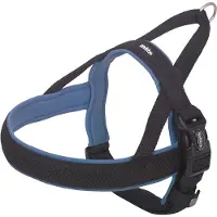 Nobby Chaussure Norwegergeschirr "Mesh Preno" blau ; L : 38-50 cm + 36 cm, l : 20/25 mm