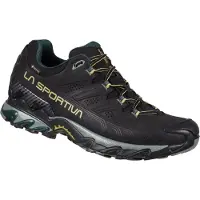 La Sportiva Ultra Raptor II Leather Wide GTX, randonnée montagne, homme, chaussures, coupe basse, K00N11 Black/Cedar, 43 -