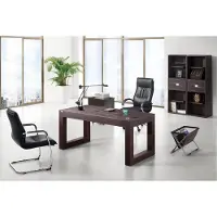 Xl Moebel Gmbh Leder-Couchtisch in Holzoptik modern elegant