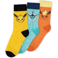 Pokémon Eevee Evolution Socks Multicolore EU 35-38