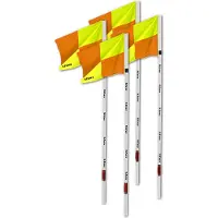 Zeus Corner Snodato Drapeaux d'angle Ensemble 4 pièces
