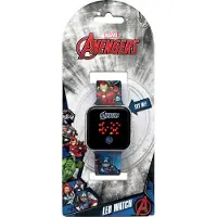 Euroswan Zegarek LED dla Dzieci Marvel Avengers - Oficjalny Produkt KIDS LICENSING