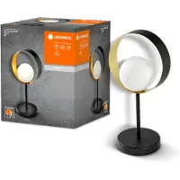 Ledvance DECOR Memphis Lampe de table, noir/or, avec culot G9 pour un remplacement facile de l'ampoule, peut être équipée d'une ampoule simple ou intelligente, classe de protection IP20