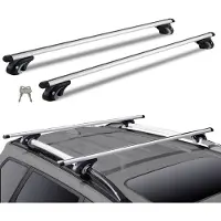 StarTech.com Barre de toit universelle Barre transversale 120 cm - Rail latéral surélevé pour véhicules - Solution de transport robuste - Accessoires pour voiture