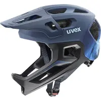 Uvex React Jr Fullface Junior Mtb Helmet Bleu 52-56 cm Enfants