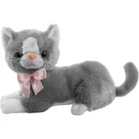 Beppe Talisman Chat gris Flico avec une boucle 34 cm (34 cm)