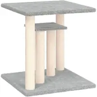 Syfax Arbres à chat avec plates-formes gris clair 50 cm
