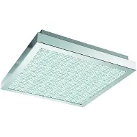 Eglo Éclairage de plafond Cardito chrome carré