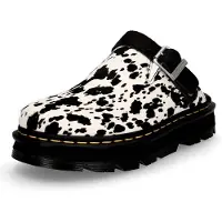 Dr. Martens Mule 'ZebZag' crème / noir