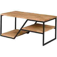 AEA Table basse design Tables rondes Métal Bois Salon Nouveau Meuble élégant de luxe