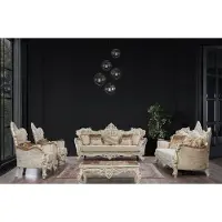 Xl Moebel Gmbh Sofagarnitur Couch Set Barock Rokoko Stil 4tlg. mit Couchtisch Möbel