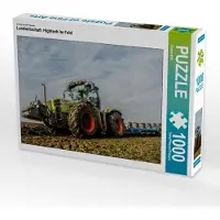 CALVENDO Puzzle : un motif tiré du calendrier « Agriculture - La haute technologie dans les champs » | 1 000 pièces, dimensions du puzzle : 64 x 48 cm. Un puzzle photo pour passer de bons moments