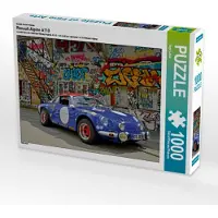 CALVENDO Puzzle : un motif tiré du calendrier Renault Alpine A110 | 1 000 pièces, dimensions de l'assemblage : 64 x 48 cm. Un puzzle photo pour passer de bons moments