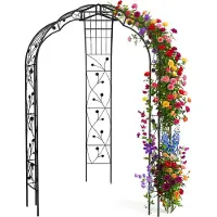 Relaxdays Pavillon de roses (178 cm, 178 cm)