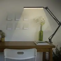 Peviasot Wolketon LED Lampe de bureau Lampe de table à intensité variable Lampe de lecture flexible Lampe de bureau couleur 10W
