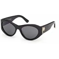 Pucci Lunettes de soleil pour femme EP0249 Noir brillant 54/17/135