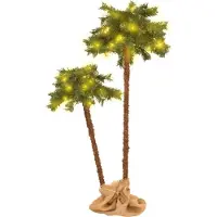 vidaXL Meuble Sapin de Noël avec LED 90 cm & 150 cm 2025