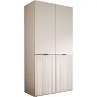 3Xeliving Commode, Sandbeige, 100 x 200 x 51 cm