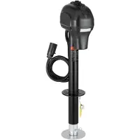 StarTech.com Cric électrique pour remorque - béquille de remorque pour remorque de voyage - béquille d'extraction avec capacité de 1588kg