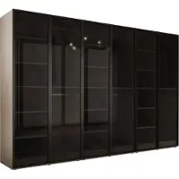 3Xeliving Armoire, beige sable, 3 x 100 x 200 x 51 cm