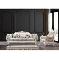 Xl Moebel Gmbh Sofagarnitur Klassische Luxus Sofas Sessel Wohnzimmer set 3+1Sitzer Chesterfield