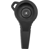 Gistuch Canne de mesure de la pression d'immersion Caoutchouc EPDM - Protection de la chaussure de plongée pour les scaphandres 52 mm Noir noir